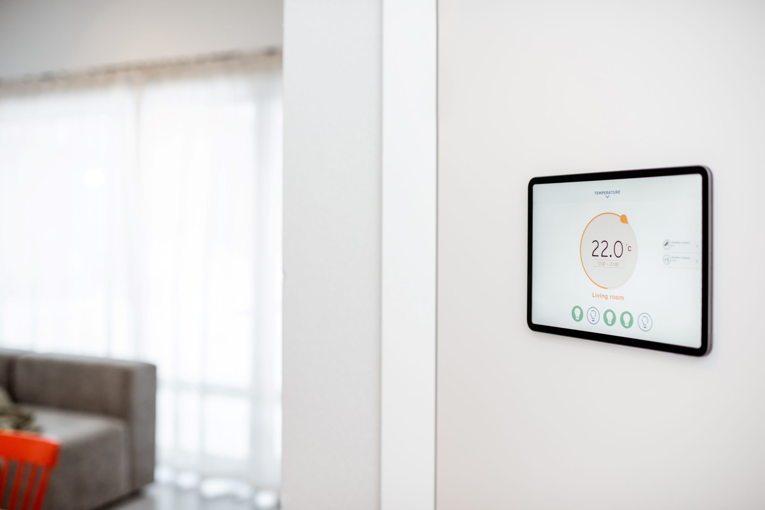 Effortless Home Management: Digital Touch Screen Panel for Smart Homes