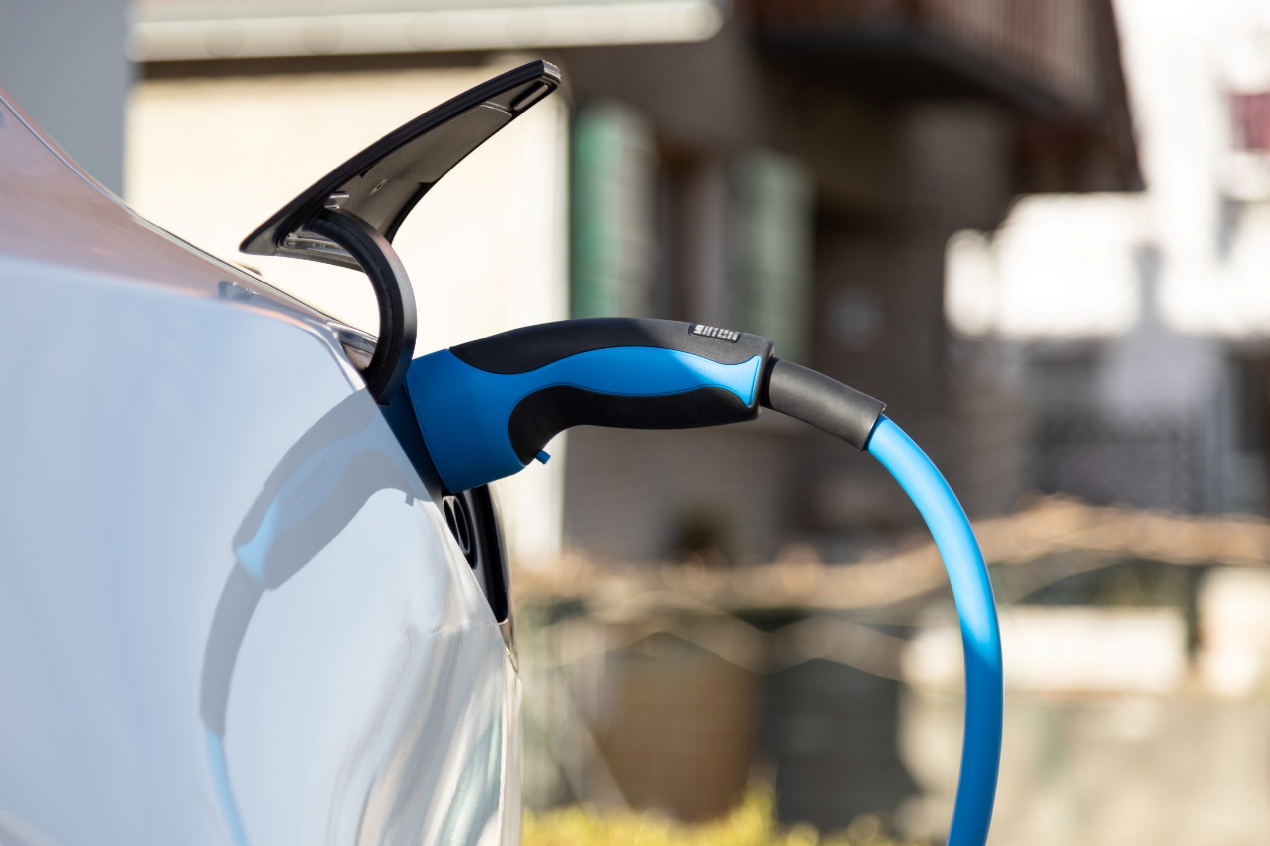 Electric Car Charging: Eco-Friendly Driving at a Recharge Station