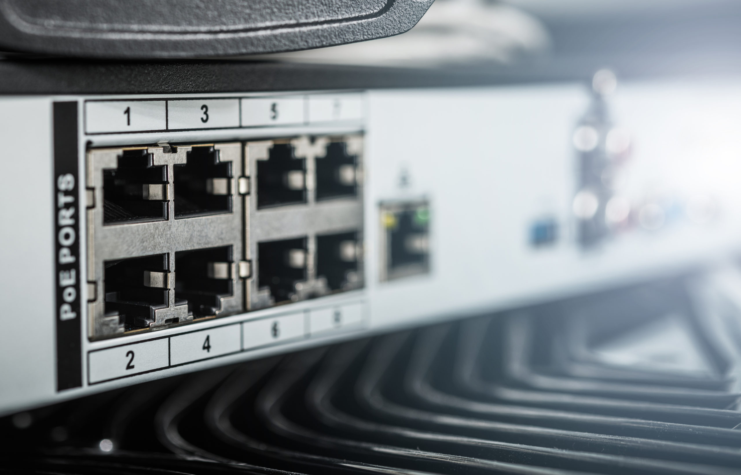 IP Video Surveillance Storage Device with PoE Ports