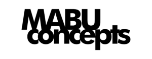 logo entreprise mabu concept en noir